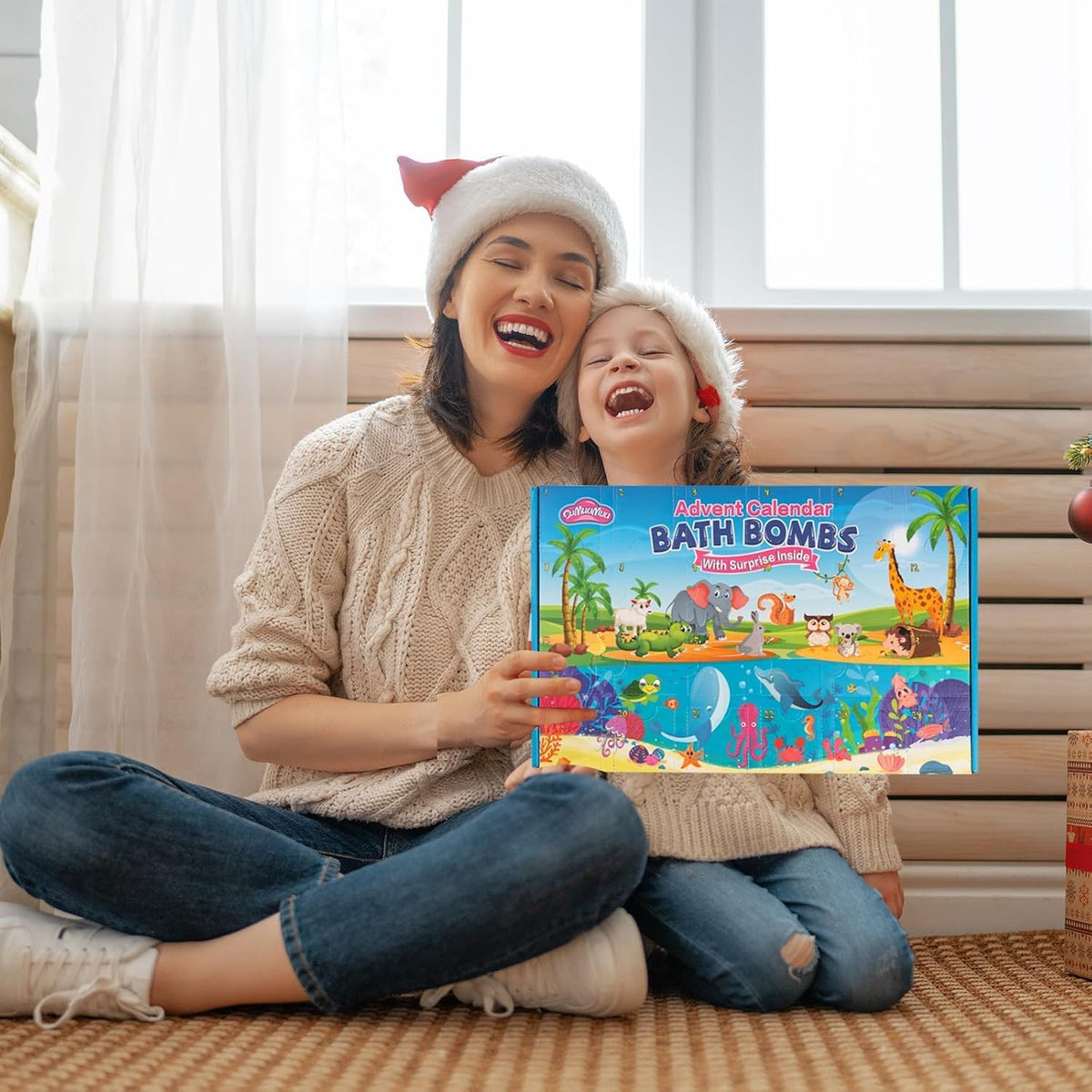 Bath Bombs Advent Calendar 24 pieces Kids with Surprise Toys