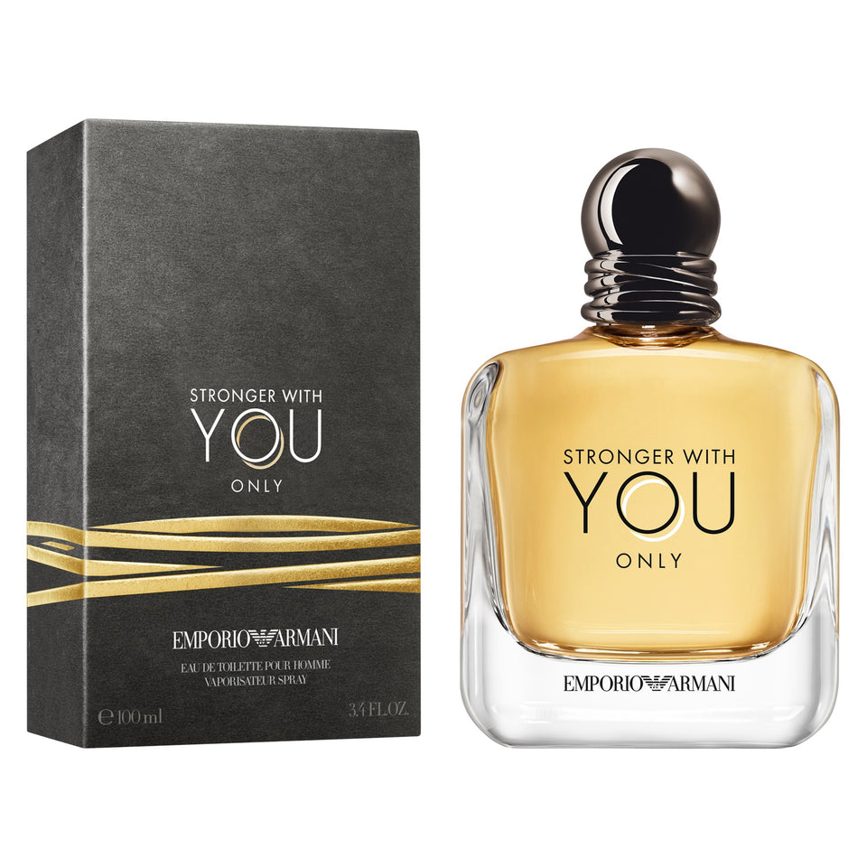 Emporio Armani Stronger With You Only 3.4 oz Eau de Toilette Spray for Men