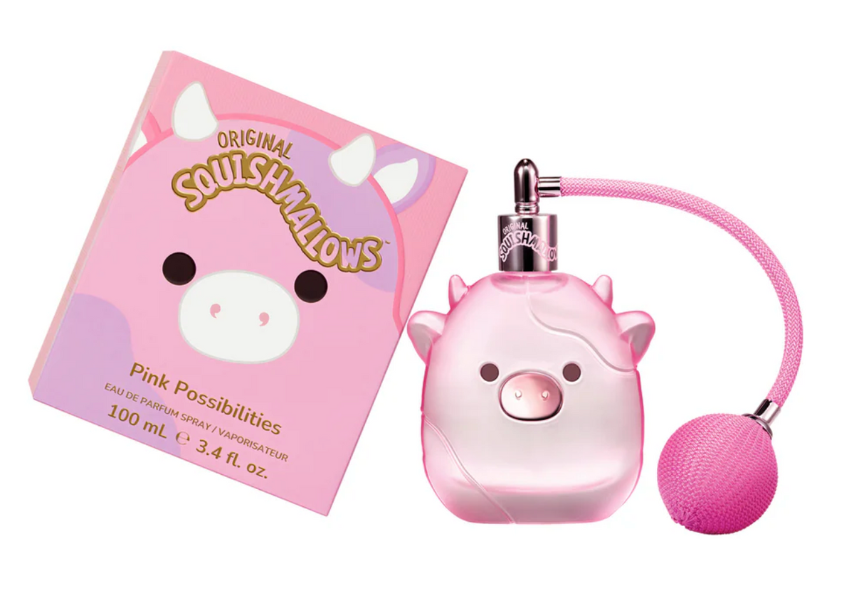 Squishmallows Pink Possibilities 3.4 oz Eau De Parfum Spray