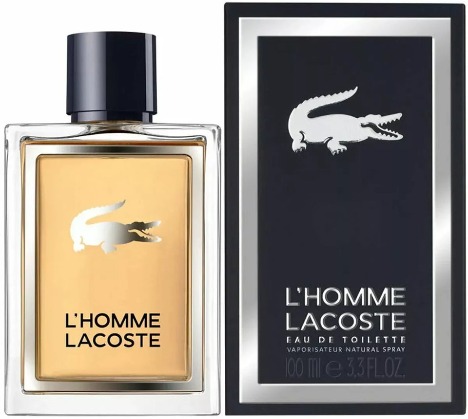 LACOSTE L'HOMME 3.4 OZ Eau De Toilette Cologne Spray