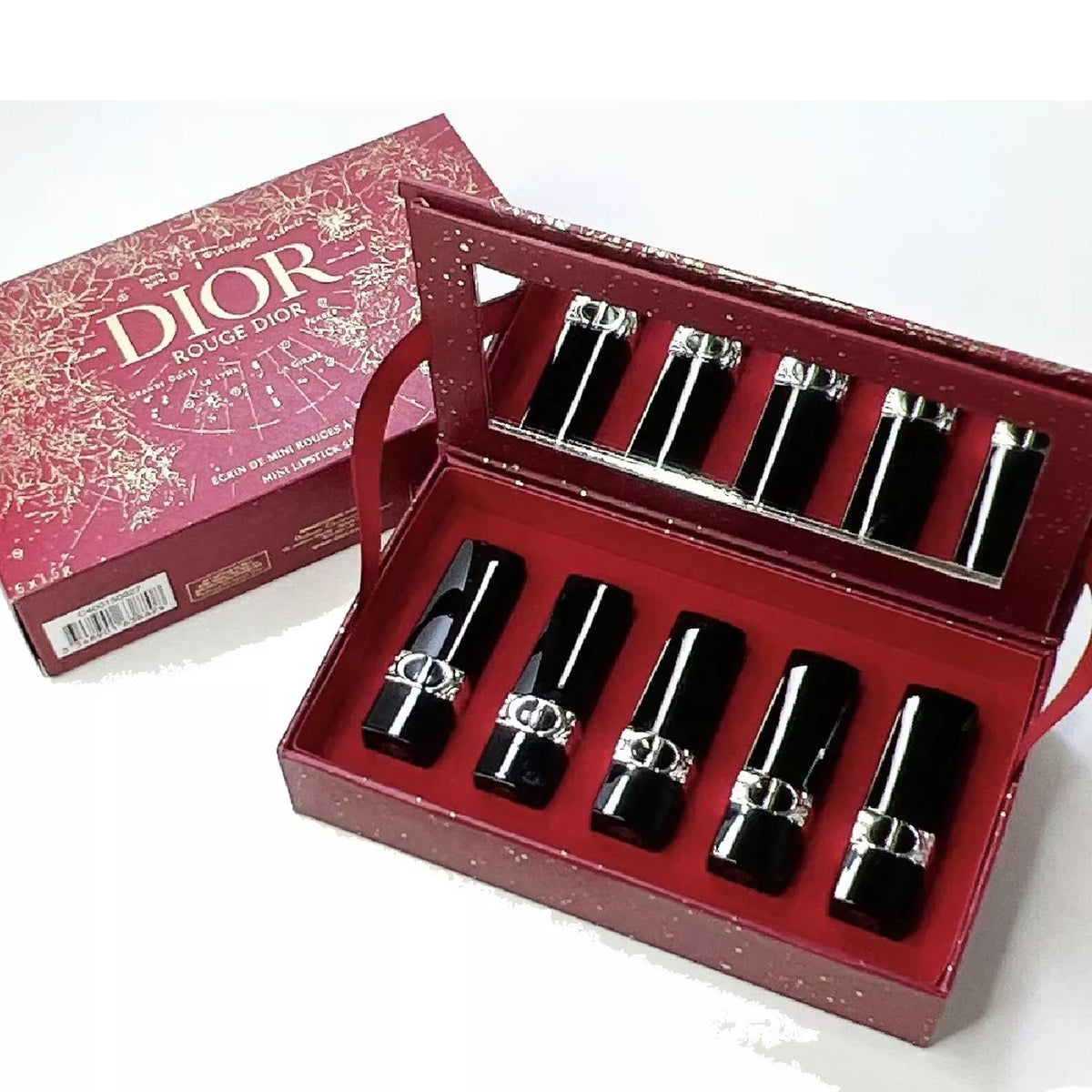 Dior Rouge Dior Miniature セット Dior ROUGE 5x 1.5g DIOR Lipstick LUNAR NEW YEAR LIMITED