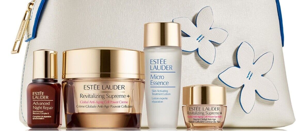 NIB Estée Lauder Glowing All The hotsell Way Gift Set