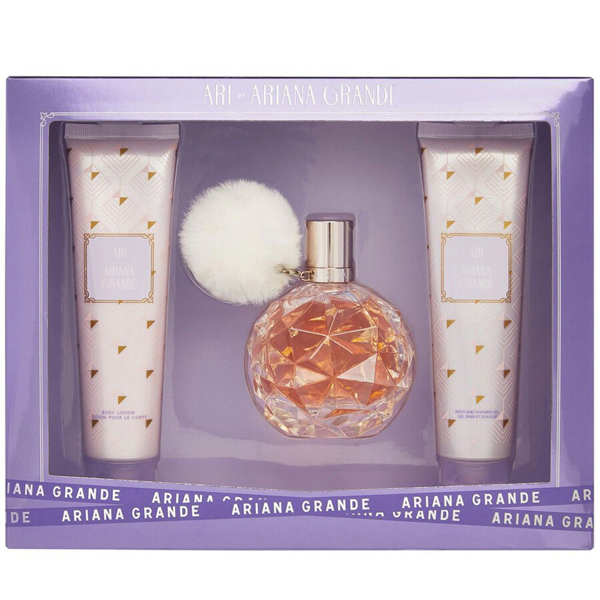 Ariana Grande 香水 3本セット ARI by Ariana Grande 3 Piece Gift Set 3.4 oz Eau de Parfum Spray