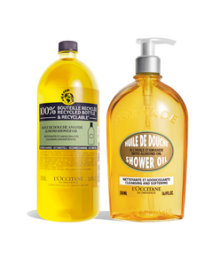 L'Occitane Almond Shower Oil Refill Duo