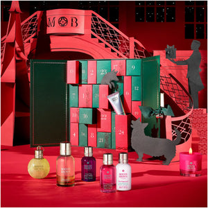 Molton Brown Cabinet of Scented Luxuries 24 Pc Advent Calendar Body Wash / Shower Gel, Candle, Lotion, Home