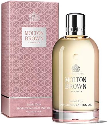 Molton Brown London Suede Orris Enveloping Bathing Oil 6.6 oz / 200 ml