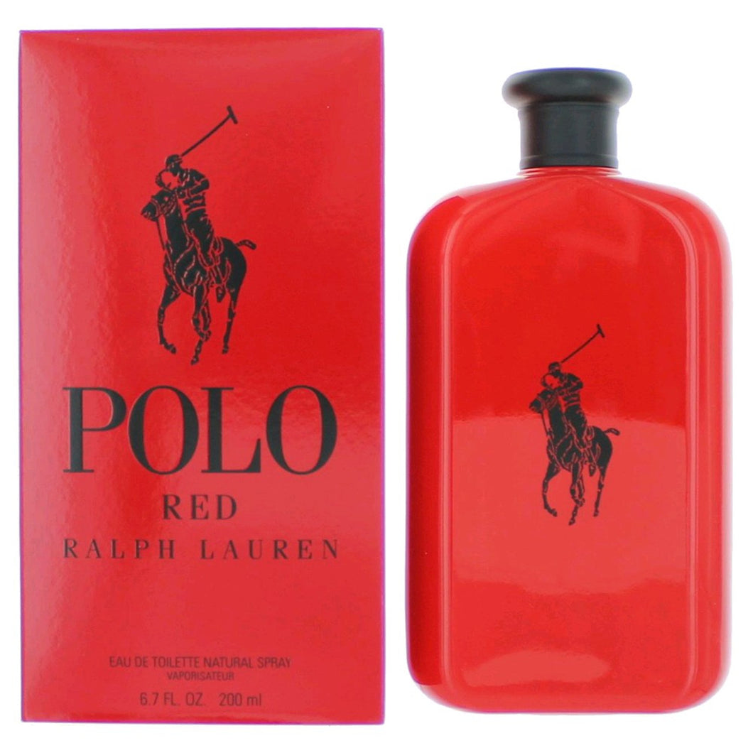 Polo Red by Ralph Lauren 6.7 oz Eau De Toilette Spray (Jumbo Size)