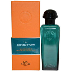 Hermes Eau d'Orange Verte  3.3 oz Eau De Cologne Vaporisateur Refillable Spray, UNISEX