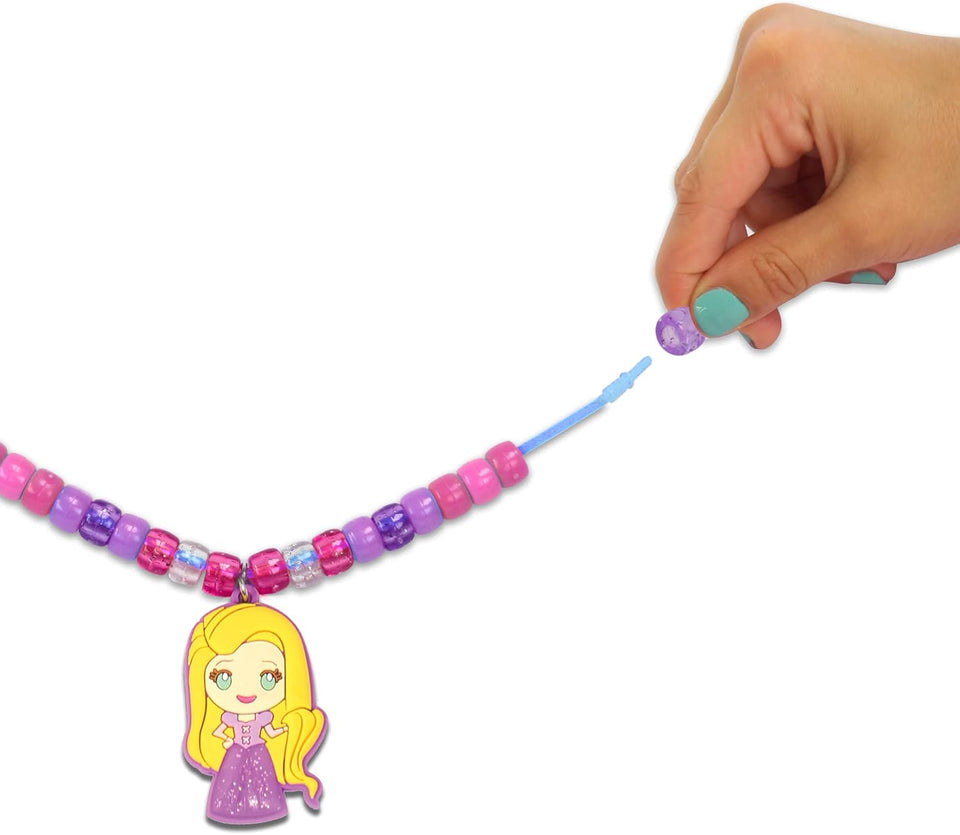 Disney Princess DIY Jewelry Activity Necklace Advent Calendar, Fun and Easy to do, for Your Little Princess, for Ages 3 and up