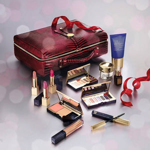 Estee Lauder Holiday Blockbuster Makeup Kit Gift Set 12 pc FULL SIZE Items Included.