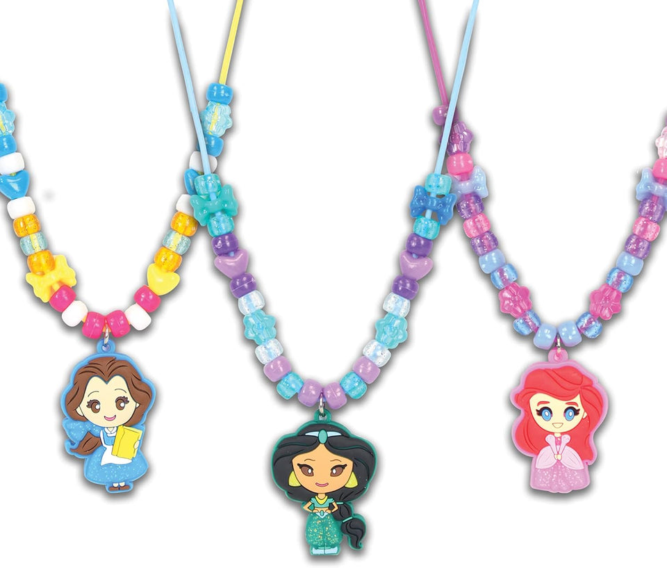 Disney Princess DIY Jewelry Activity Necklace Advent Calendar, Fun and Easy to do, for Your Little Princess, for Ages 3 and up