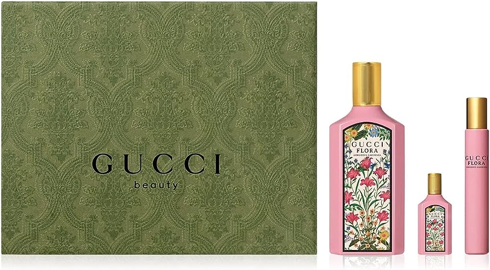 Gucci Flora Gorgeous Gardenia 3 Pcs Set