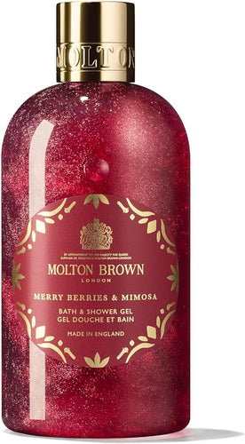 Molton Brown Merry Berries & Mimosa Bath & Shower Gel 10 fl oz (Full Size)