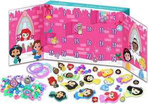 Disney Princess DIY Jewelry Activity Necklace Advent Calendar, Fun and Easy to do, for Your Little Princess, for Ages 3 and up