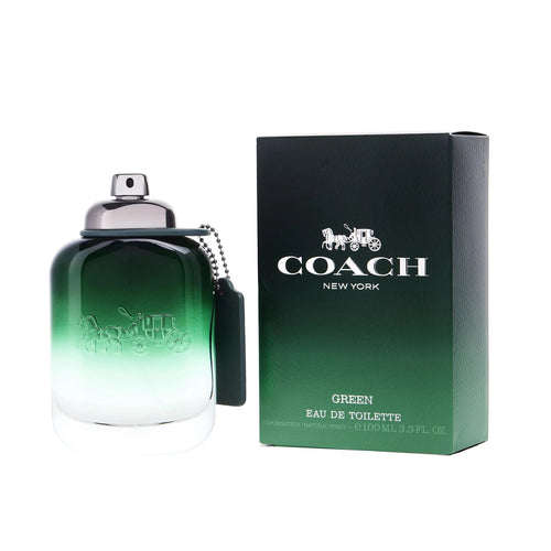 COACH GREEN NEW YORK 3.3 OZ EAU DE TOILETTE SPRAY