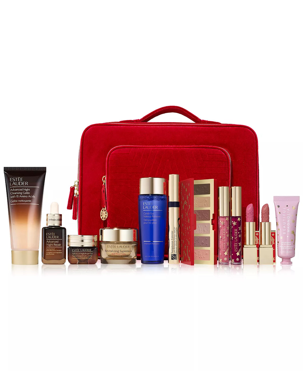 Estee Lauder Holiday Makeup Kit Gift Set 14 pc - 11 FULL SIZE