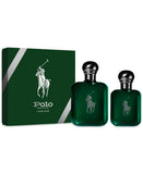 Polo Green Intense by Ralph Lauren 4.2 oz Eau De Parfum Cologne Spray 2 Pc Gift Set