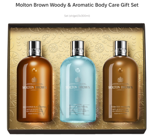 Molton Brown Woody & Aromatic Body Care Gift Set