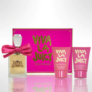 Viva La Juicy 3.4 oz Eau De Parfum Spray by Juicy Couture Gift Set