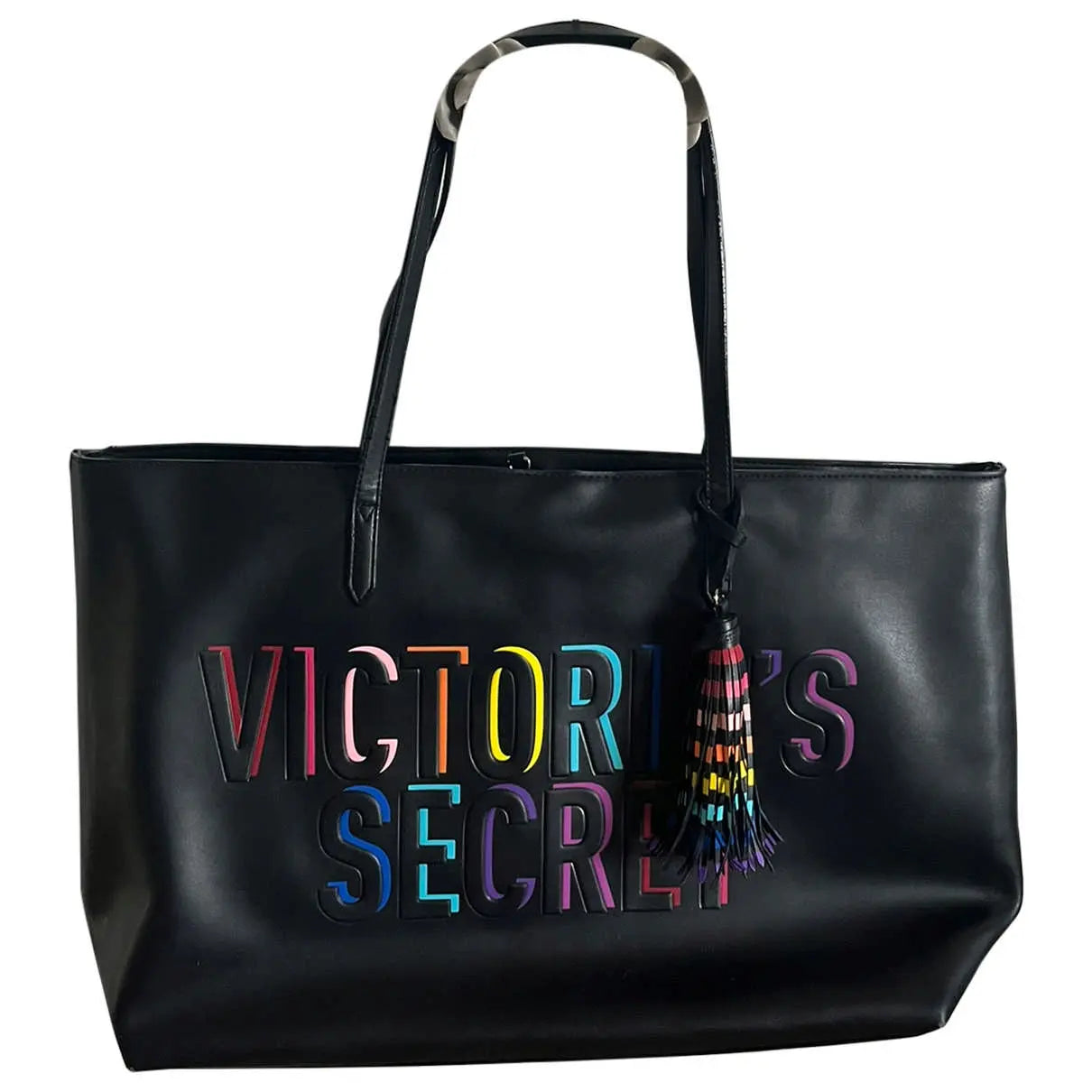 Victoria s Secret Rainbow Striped Tote bag Aroma Pier Inc