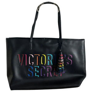 Victoria's Secret Rainbow Striped Tote bag