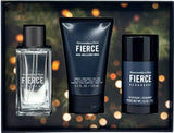 Abercrombie & Fitch FIERCE 3 Piece Gift Set Eau de Toilette Cologne Spray