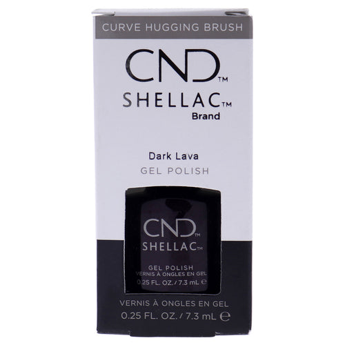 CND Shellac Gel Nail Polish - DARK LAVA 0.25 oz - Professional Product