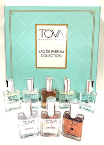 TOVA Beverly Hills Eau De Parfum Collection 8 pcs 0.5 oz each Gift Set