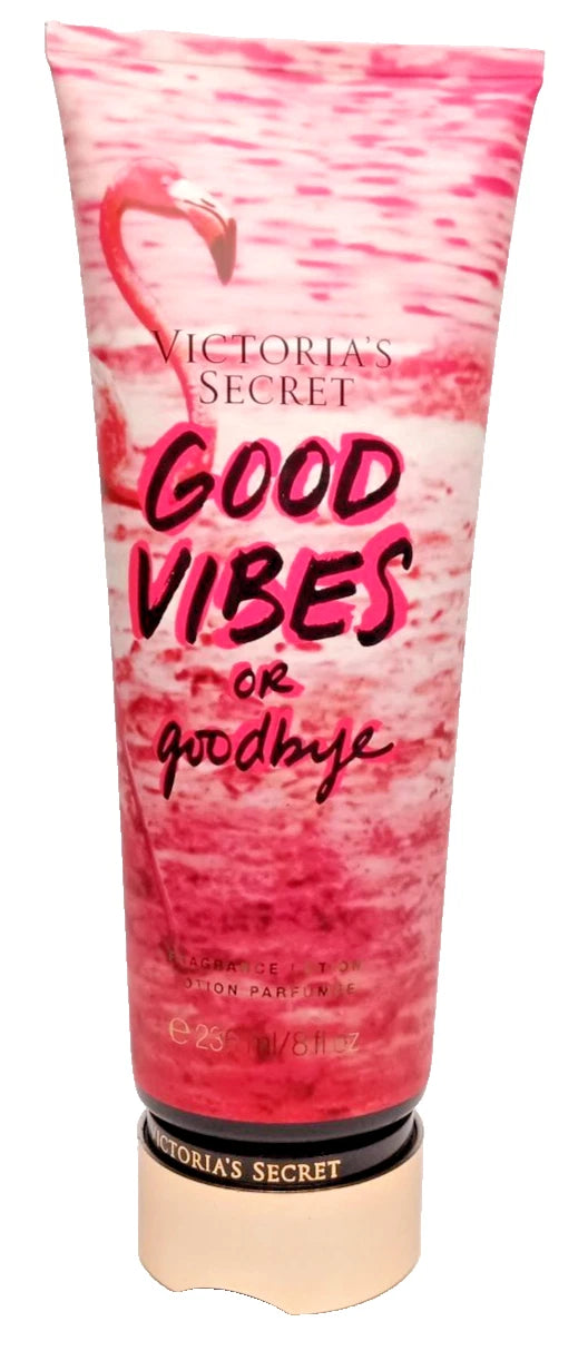 GOOD VIBES OR GOODBYE by Victoria's Secret 8.4 oz Fragrant Body Lotion (Full Size) RARE