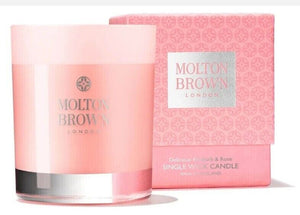 Molton Brown Delicious Rhubarb & Rose Single Wick Candle