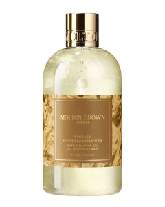 Molton Brown London Vintage With Elderflower Bath & Shower Gel 10 oz (Full Size)