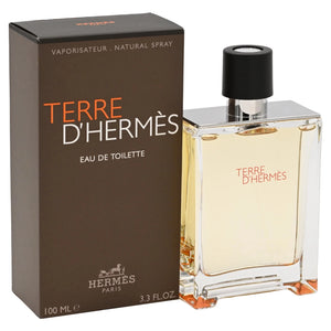 TERRE D'HERMES 3.4 oz EAU DE TOILETTE SPRAY