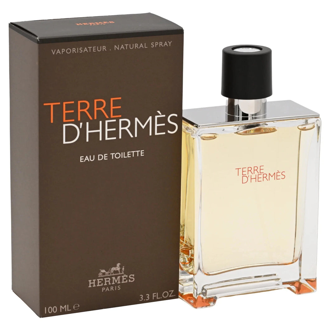 TERRE D'HERMES 3.4 oz EAU DE TOILETTE SPRAY