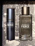 Abercrombie & Fitch FIERCE 1.7 oz ml Eau de Toilette Spray + 0.6oz Travel Spray Gift Set