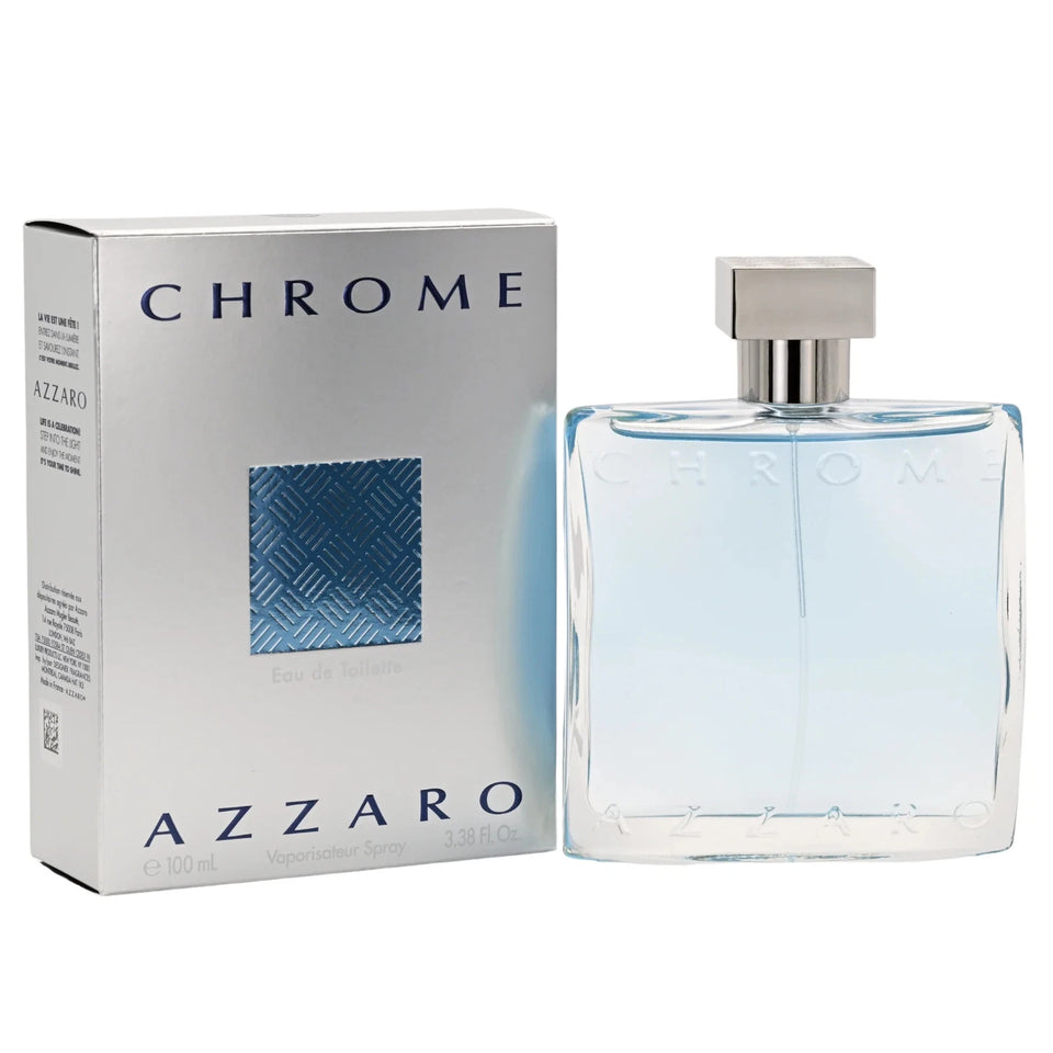 CHROME AZZARO Men Cologne 3.4 oz eau de Toilette Spray