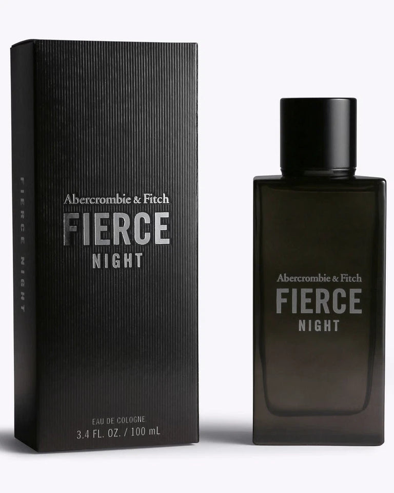Abercrombie & Fitch FIERCE NIGHT 3.4 oz ml Eau de Toilette Cologne Spray