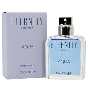 ETERNITY AQUA 6.7 oz EAU DE TOILETTE SPRAY