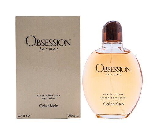 Obsession by Calvin Klein 6.7 oz EAU DE TOILETTE SPRAY FOR MEN