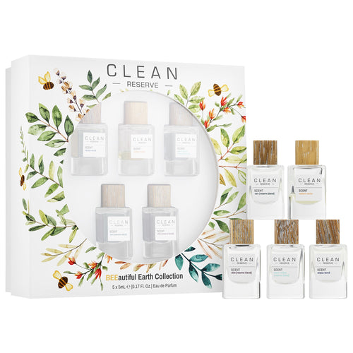 CLEAN RESERVE Beeautiful Earth Perfume Collection Set 5 X 0.17 oz/ 5 ml