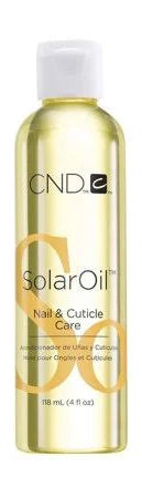 CND Solar Oil 4 oz Infused with Vitamin E & Jojoba Oil - Professional Product