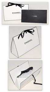CHANEL, Party Supplies, Auth New Chanel White 8 34 Square Gift Box Gift  Card Envelop Tissue Fill