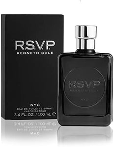RSVP by Kenneth Cole 3.4 oz / 100 ml Eau De Toilette EDT Spray for Men