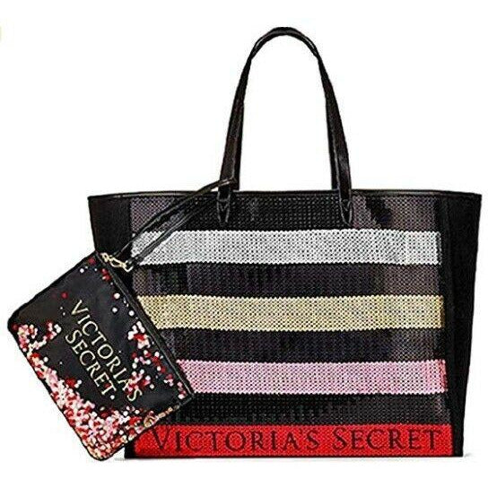 Victoria's Secret, Bags, Victorias Secret Sequin Tote Bag