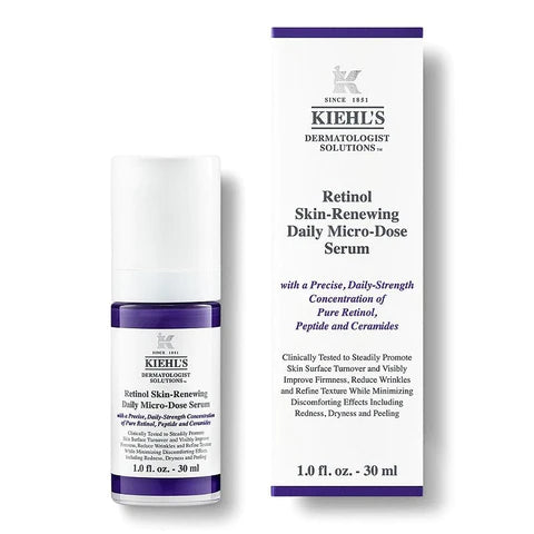 Kiehl Retinol Skin-Renewing Daily Micro-Dose Serum 1 oz / 30 ml – Aroma Pier Inc