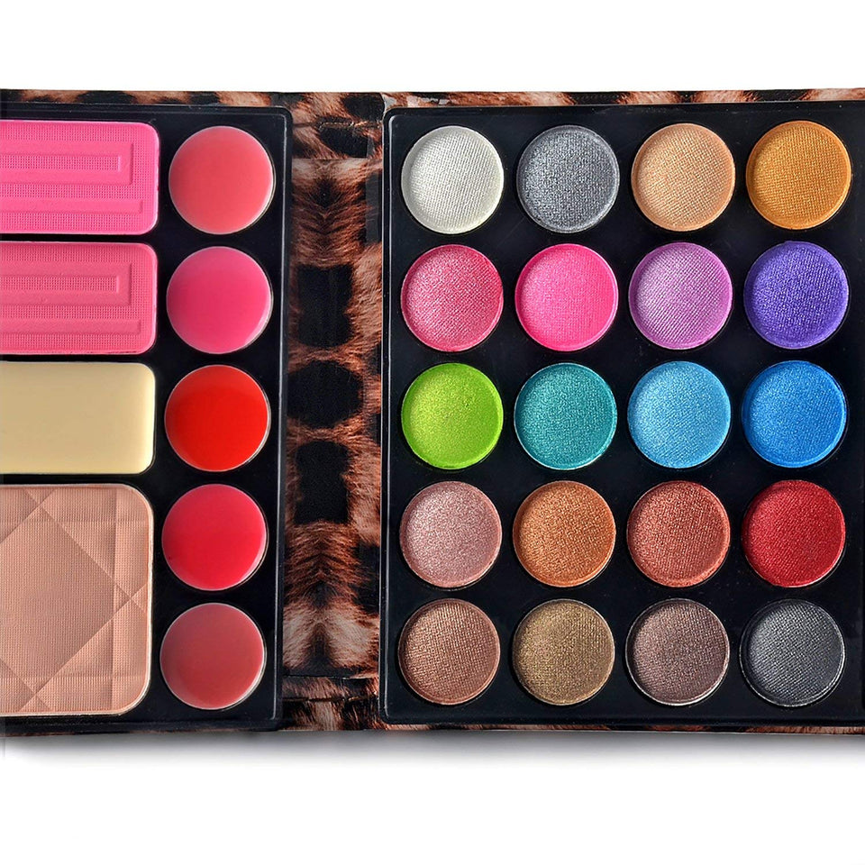 Professional Makeup Kit Eyeshadow Palette Lip Gloss Blush Concealer,29 –  Aroma Pier Inc