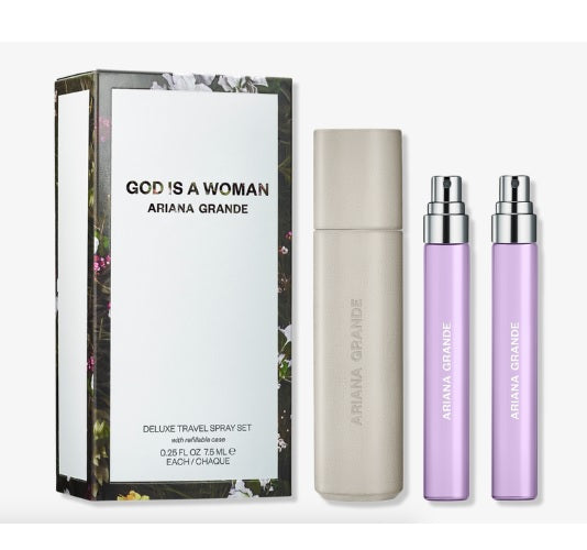 Ariana Grande God Is a Woman 2 Pc Travel Set ~ 2 God Is A Woman Eau de Parfum Refills (0.25 oz)