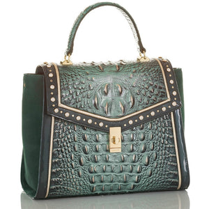 Brahmin Obsidian Perdita Ingrid Satchel