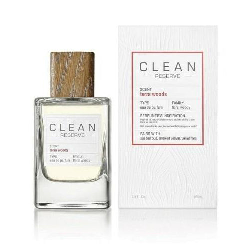Clean Reserve Terra Woods by Clean / 100 Eau de Parfum EDP S – Aroma Pier Inc