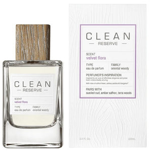 Clean Reserve Velvet Flora 3.4 oz / 100 ml Eau de Parfum EDP Spray for Women