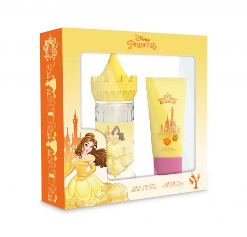 Disney Princess BELLE 2 PCS SET: 3.4 EAU DE TOILETTE SPRAY + 2.5 SHOWER GEL